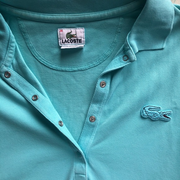 Lacoste Polo in Sky Blue - Picture 2 of 4